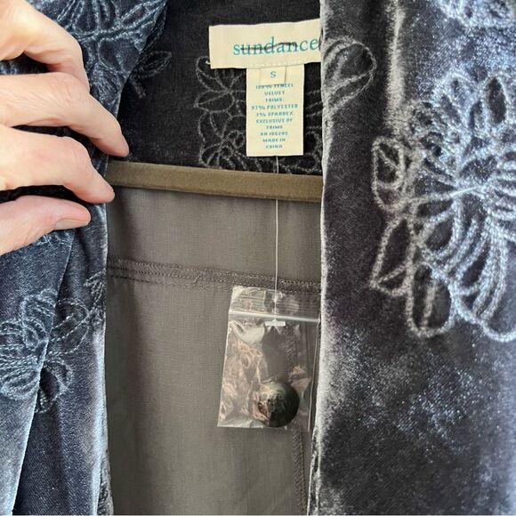 Sundance Sebille Velvet Wrap Jacket - Picture 3 of 11